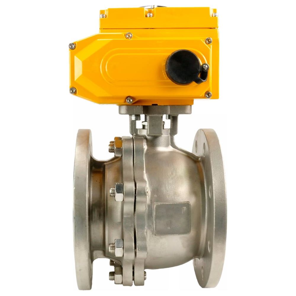 Изображение товара Шаровой кран DN.ru Ду80 Ру16 с электроприводом QT-010