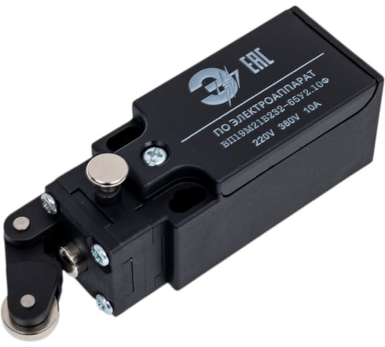 Изображение товара Выключатель путевой концевой МЭЗ ВП19М21Б232-65У2.10Ф ЕА1923210Ф