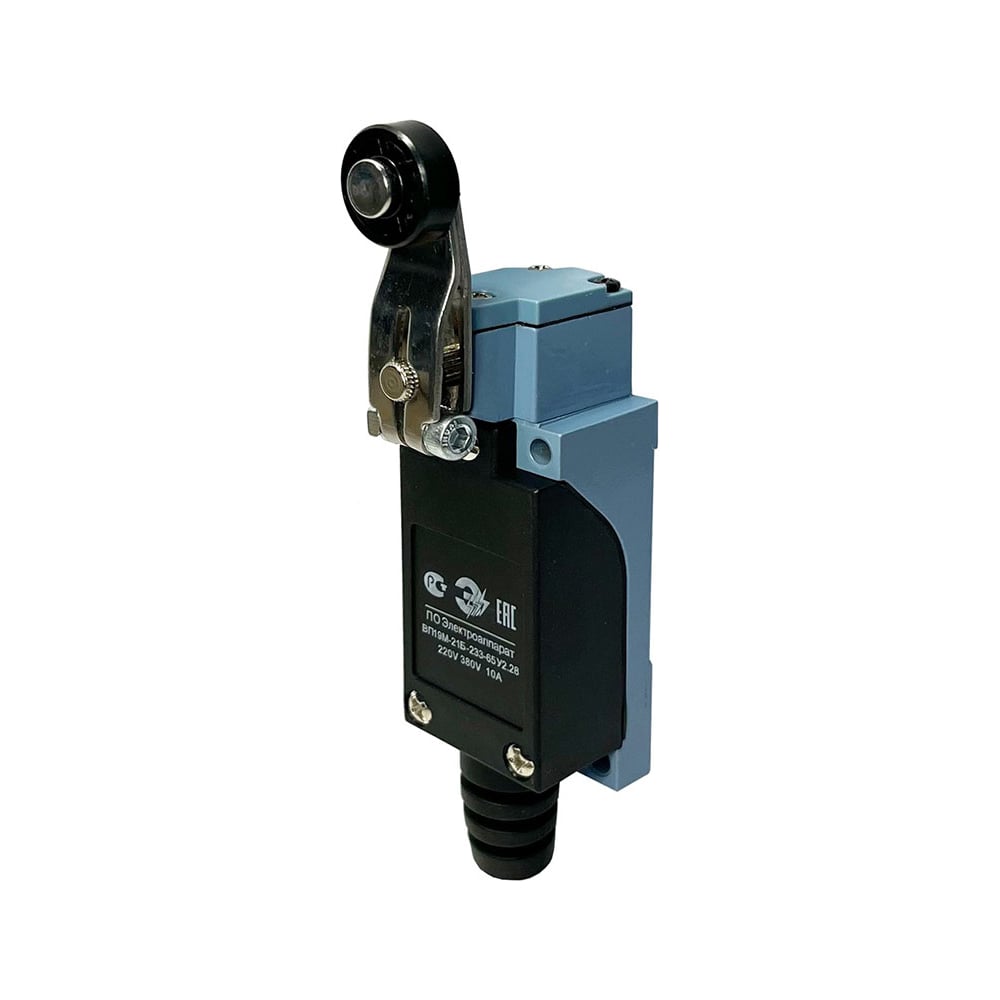 Изображение товара Выключатель путевой концевой МЭЗ ВП19М21Б233-65У2.28 IP65 для автоматизации