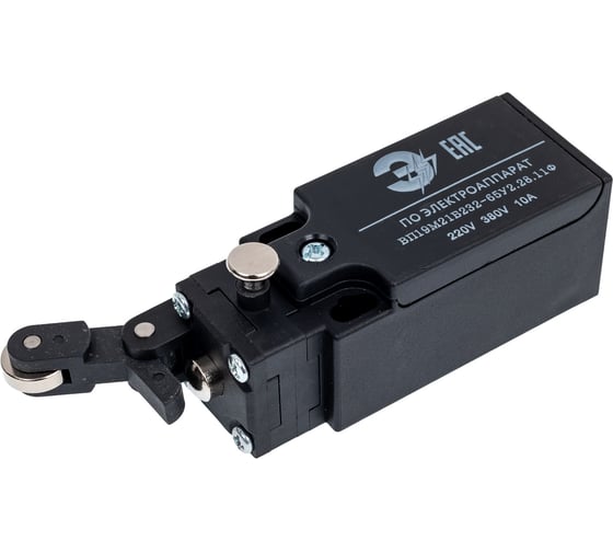 Изображение товара Выключатель путевой концевой МЭЗ ВП19М21Б232-65У2.10.11Ф ЕА192321011Ф