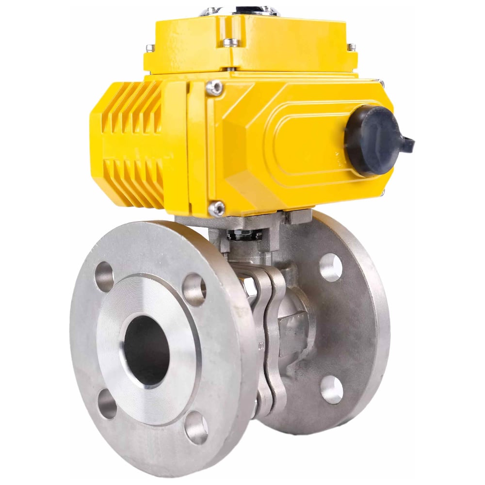 Изображение товара Шаровой кран DN.ru КШФП.316.200 Ду50 Ру40 с электроприводом QT-008 24В