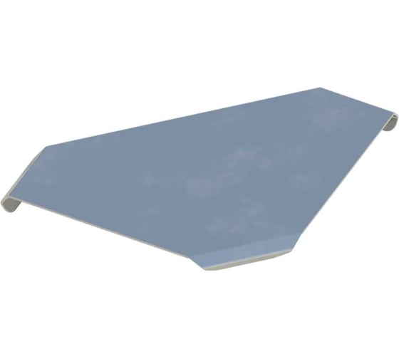 Изображение товара Крышка угла горизонтального ООО "СТАЛЬНЫЕ СИСТЕМЫ" KUS-90G 200 (0,8мм) 90 KU11A12