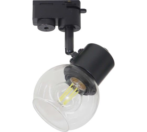 Изображение товара Светильник трековый, поворотный MAXLIGHT CAST 208 E27, черный 00-00001283