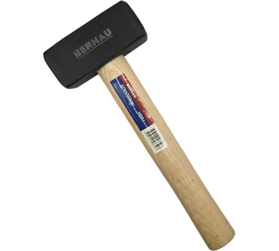 Изображение товара Кувалда Berhau 2000г деревянная ручка Standart 102126