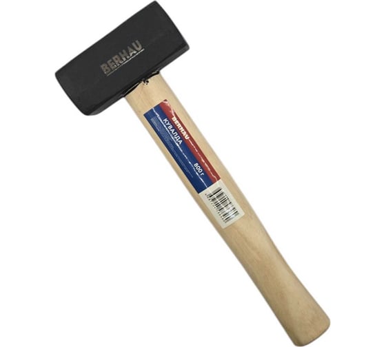 Изображение товара Кувалда Berhau 800гр деревянная ручка Standart 102122