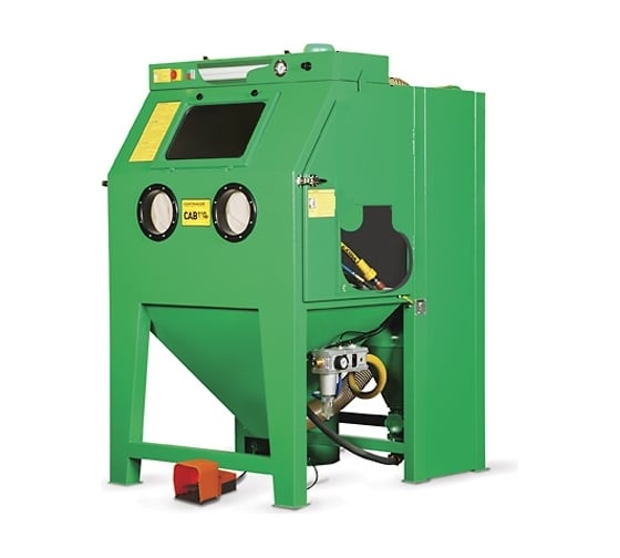 Изображение товара Абразивоструйная кабина напорного типа CONTRACOR CAB-135PD с проходными дверями 10215210