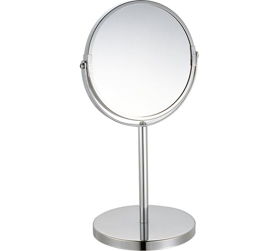 Изображение товара Косметическое зеркало UniStor SMILE двустороннее, с увеличением 200%, диаметр 17 см 210211