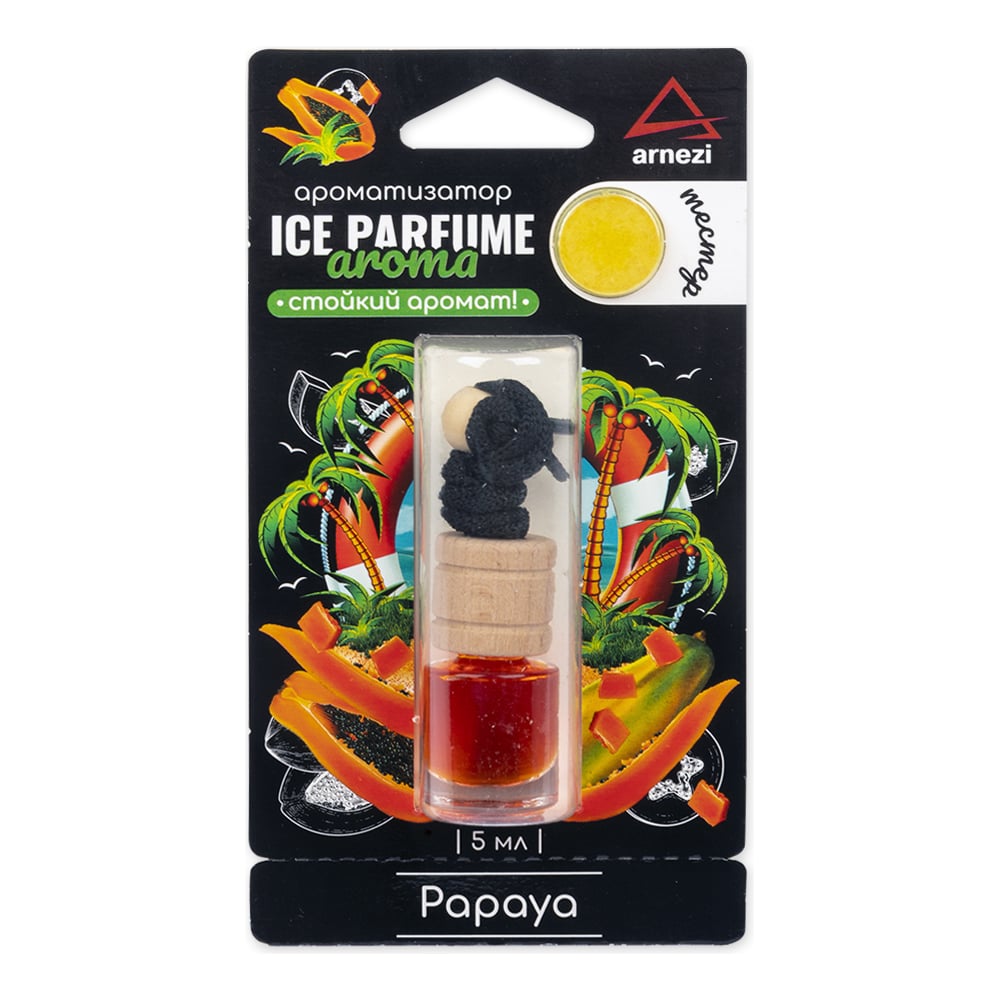 Изображение товара Подвесной ароматизатор Arnezi Papaya 5 мл для автомобиля и дома