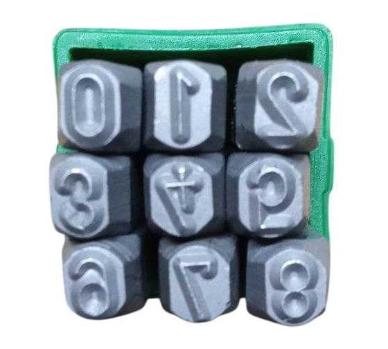 Изображение товара Набор клейм WYNNS цифровые, 4мм W2606B 00000027361