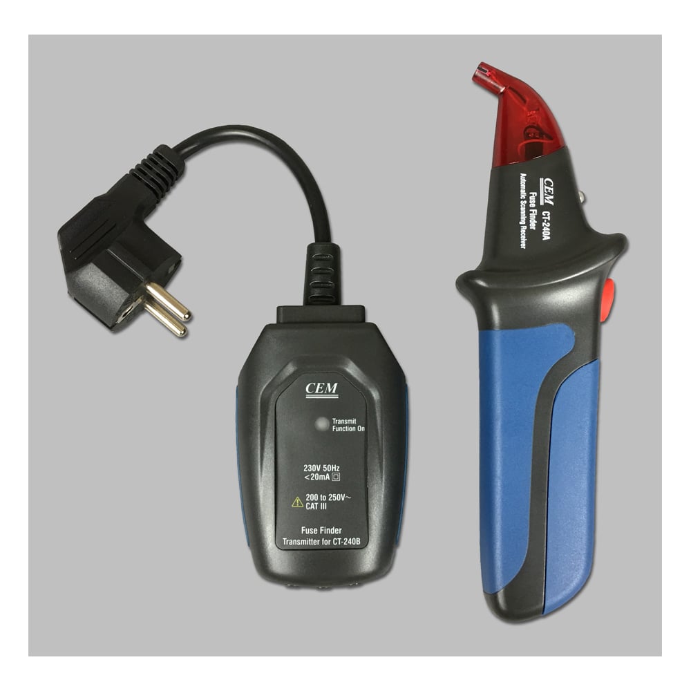 Изображение товара Тестер УЗО СЕМ CT-240 профессиональный для проверки дифференциальных автоматов