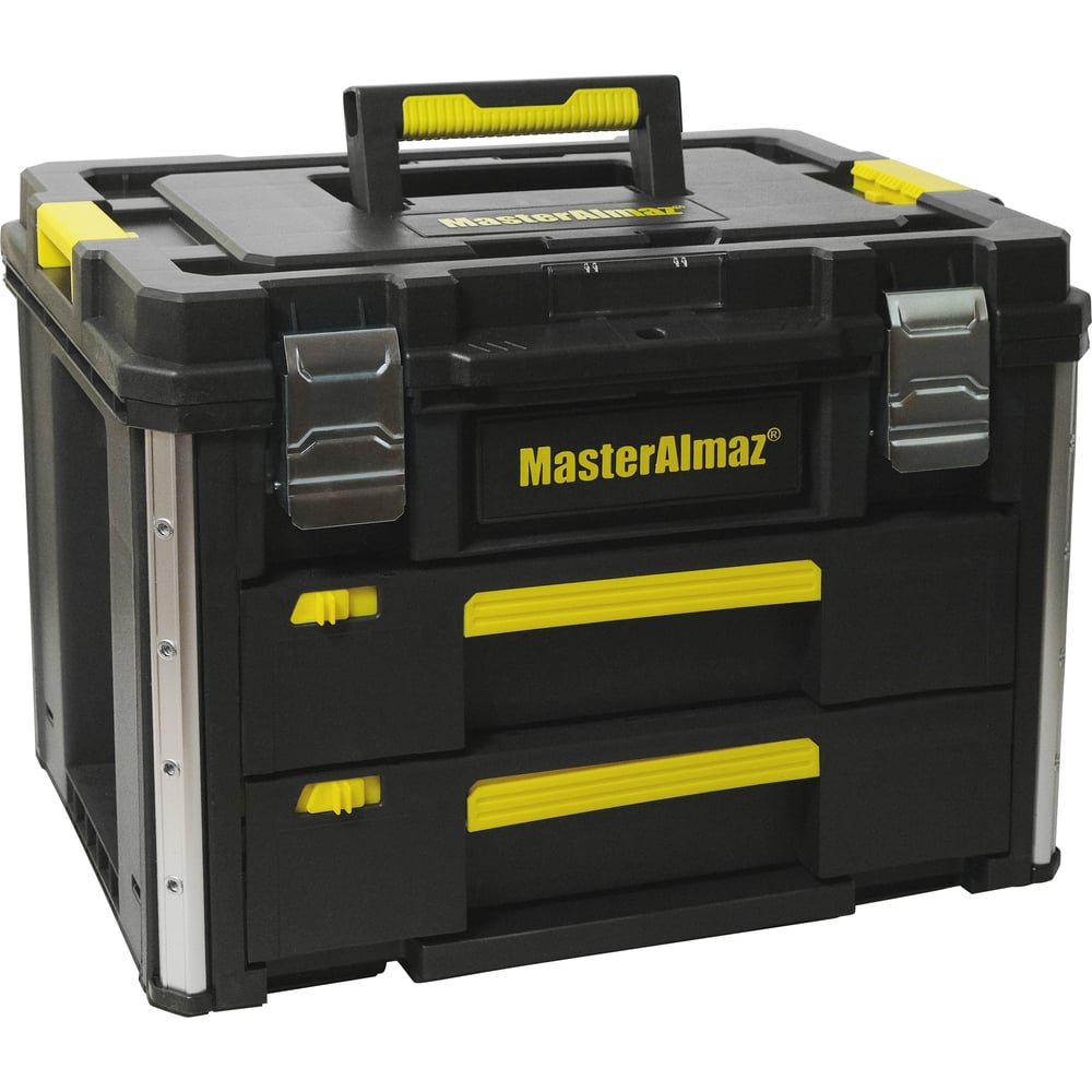 Изображение товара Ящик для инструментов МастерАлмаз 512х360х377мм с 3 выдвижными отделениями