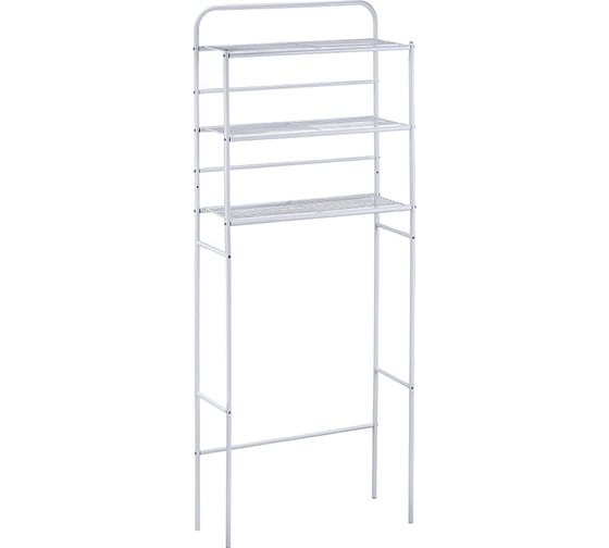 Изображение товара Напольный стеллаж для ванной комнаты и туалета UniStor ICEBERG 3 яруса 210983