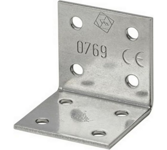 Изображение товара Крепежный уголок VORMANN 50х50х40х2 мм, нержавеющая сталь 070905000RF