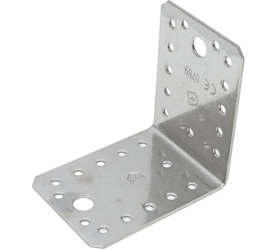 Изображение товара Крепежный прочный уголок VORMANN 90х90х65х2 мм, нержавеющая сталь 070925000RF