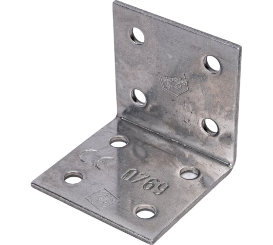 Изображение товара Крепежный уголок VORMANN 40х40х40х2 мм, нержавеющая сталь 070904000RF