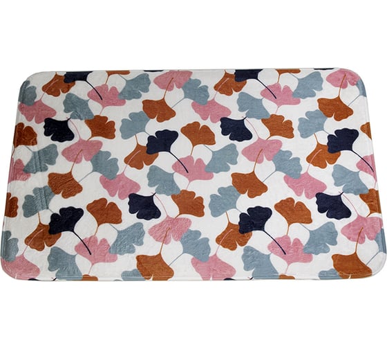 Изображение товара Коврик для ванной комнаты UniStor CLOVER на противоскользящем основании, 50x80 см 210297