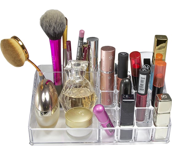 Изображение товара Органайзер для косметики UniStor FLIRT 220х125х80 мм, акрил 210310