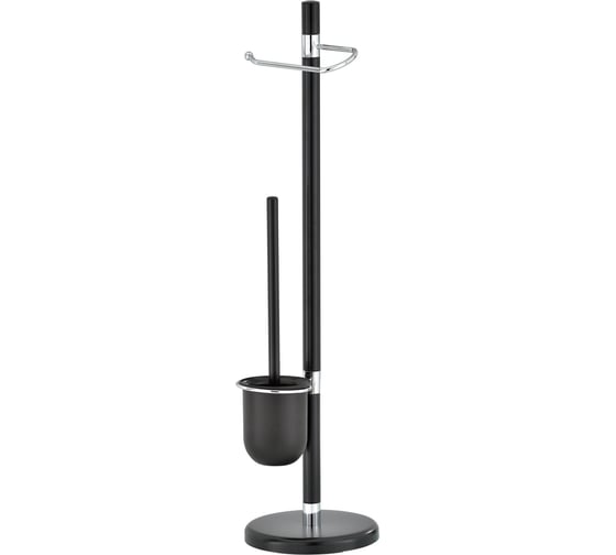Изображение товара Гарнитур для туалета UNISTOR ATTACHE напольный, с держателем для бумаги и щёткой-ёршиком