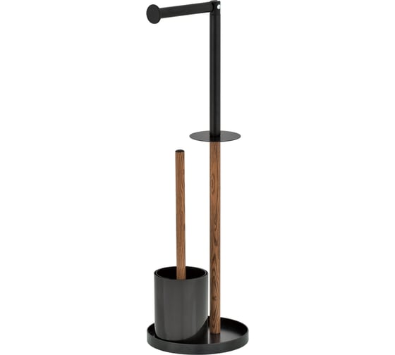 Изображение товара Гарнитур для туалета UniStor KEANU с держателем для туалетной бумаги и накопителем 211126