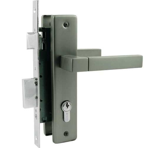 Изображение товара Врезной замок НОРА-М N109-70 Л графит 16707