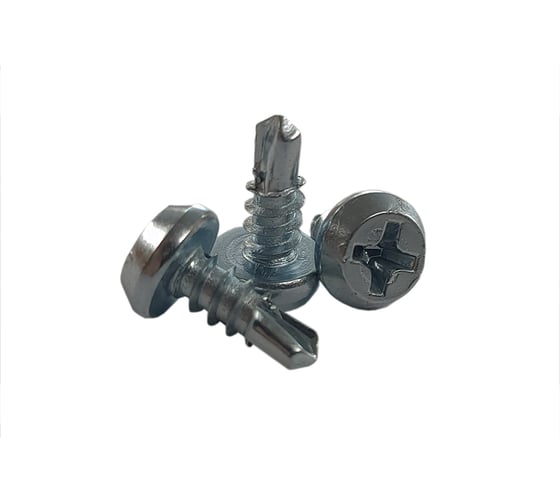 Изображение товара Саморез ZAMETAL 3,9х9,5 DIN 7504N, оц., клоп без насеч., 1000 шт ZA081665