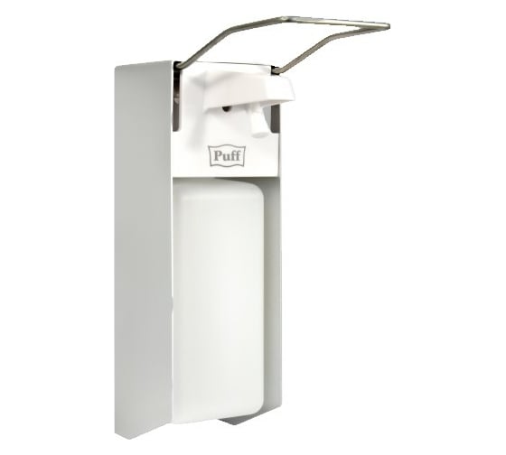 Изображение товара Локтевой дозатор для жидкого мыла и дезрастворов Puff 1000 мл 1402.164