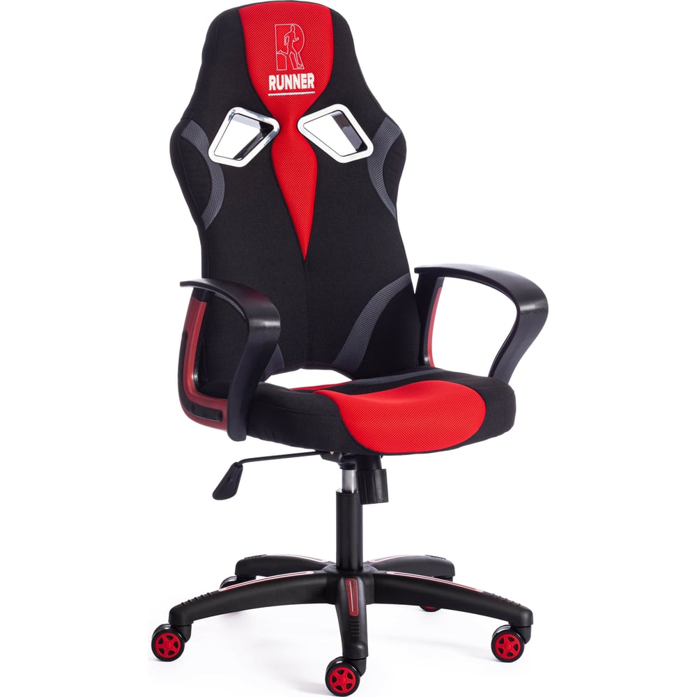 Кресло Tetchair, цвет черный/красный 12874 RUNNER - фото 1