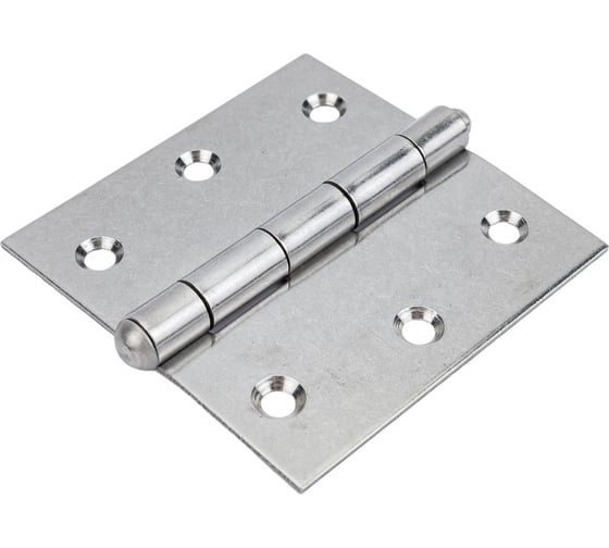 Изображение товара Прямая усиленная петля VORMANN 75х75х1,8 мм, нержавеющая сталь 010614075