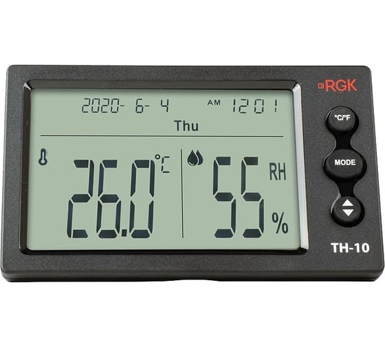 Изображение товара Термогигрометр RGK TH-10 с поверкой 778596