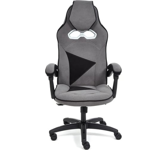 Изображение товара Кресло TetChair ARENA флок, серый/черный 29/35 14129