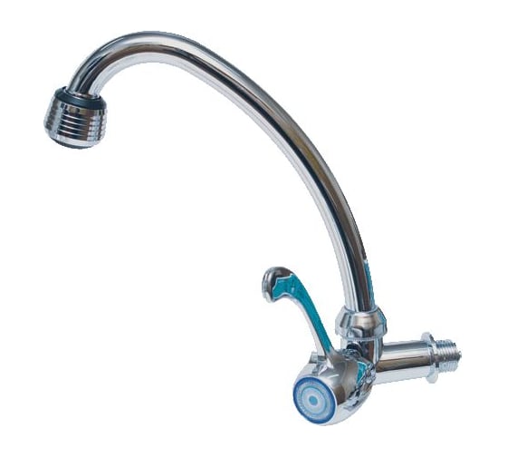 Изображение товара Смеситель Terma моно пластиковый, настенный, хром 66408