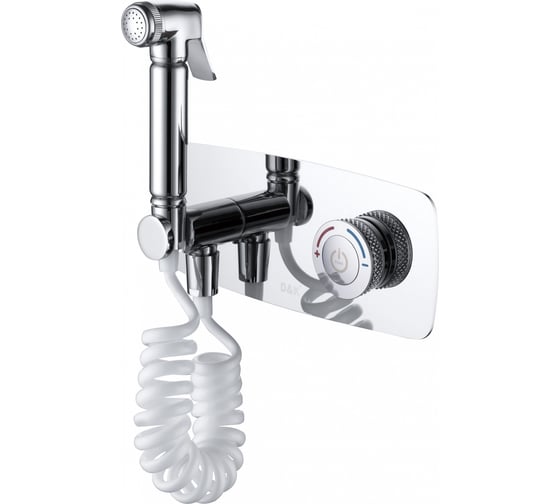 Изображение товара Встраиваемый смеситель с гигиеническим душем D&K DK Bayern.Alfeld хром DA1484501