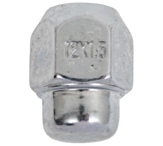 Изображение товара Гайка конус SKYWAY M12x1.50 закрытая 27мм кл19мм хром 020 комп.20 шт S10602020/K