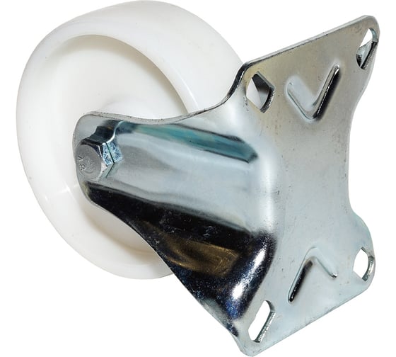 Изображение товара Опора колесная неповоротная SOBELL ф100 мм, нагрузка 150 кг,полипропилен (FRCn 46) 451100