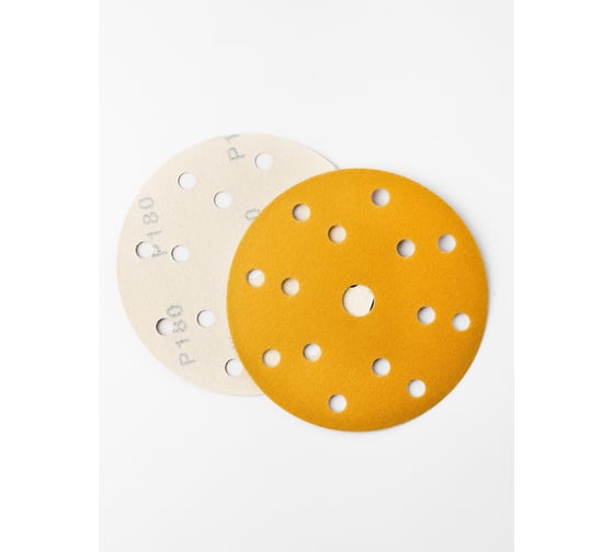 Изображение товара Абразивный круг TILFLEX  150 mm P040 15 отверстий на липучке (10 шт. в коробке) TL64-040/10