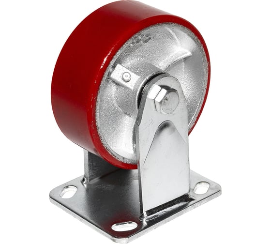 Изображение товара Опора колесная неповоротная WILMART Ф125хS50, 114x100хH154 095125