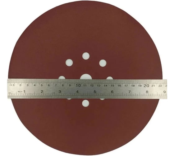 Изображение товара Шлифовальные круги Vitatools 225 мм, для жирафа, Р40-P600, 10 шт R-225-P40-P600-11-9