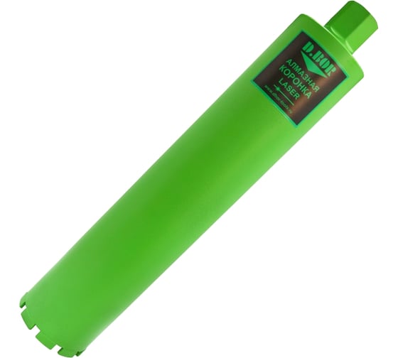 Изображение товара Алмазная коронка D.BOR Laser MH 62x450 мм, 1 1/4 UNC D-LMH-062-114-0450