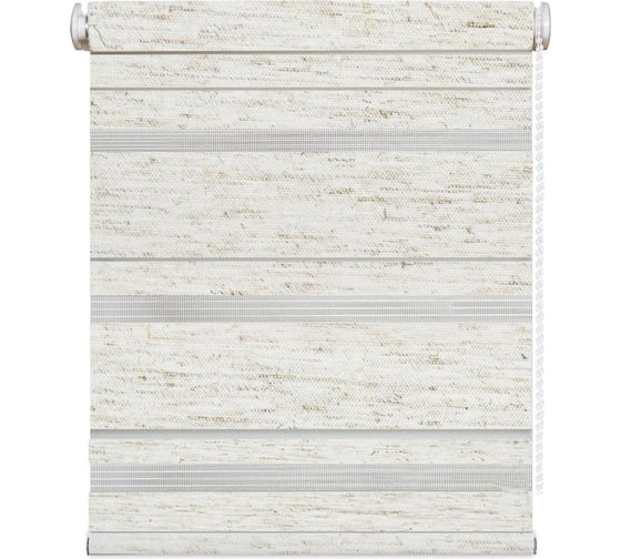 Изображение товара Рулонная штора Peora День-Ночь Лён 140х170 см 75170