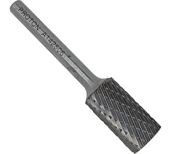 Изображение товара Бор-фреза PROTON твердосплавная цилиндрическая 14x6х25x45R, тип A, (D 14 хв.6) УТ-00000748