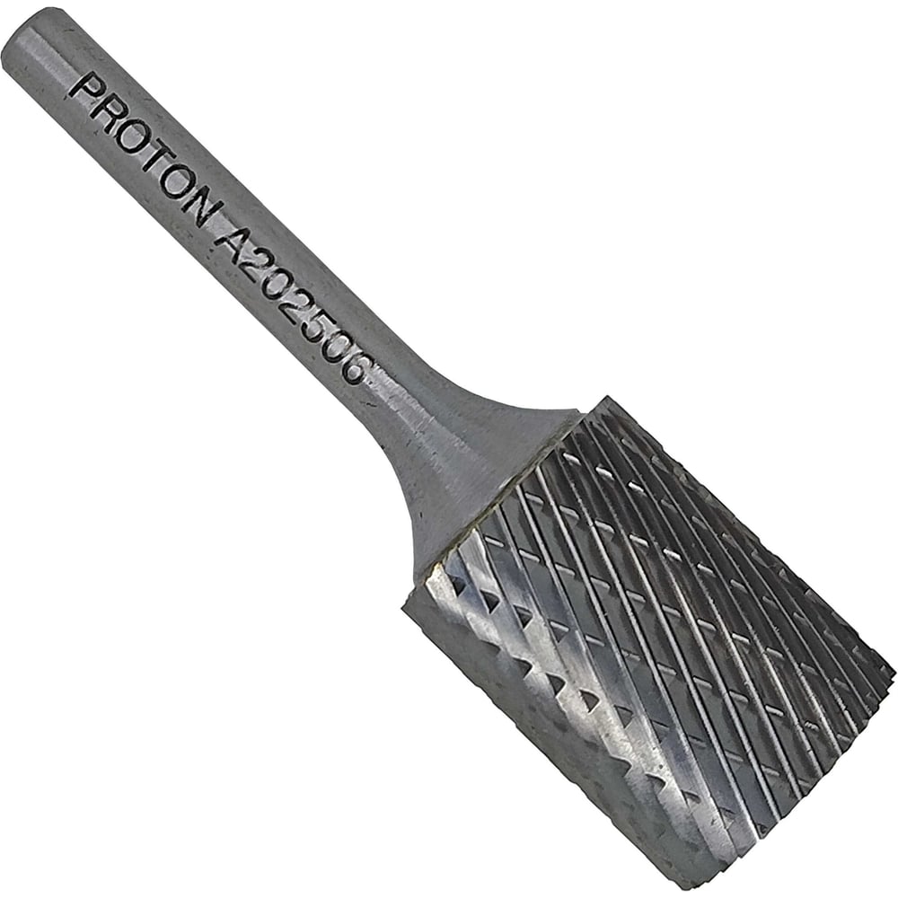 Изображение товара Бор-фреза PROTON цилиндрическая 20x6х25х45R твердосплавная для металлов и пластика