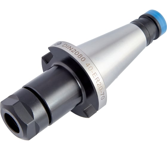 Изображение товара Патрон цанговый DIN 2080 NT40-ER20-70, погрешность 0.005 мм JSD cc00057