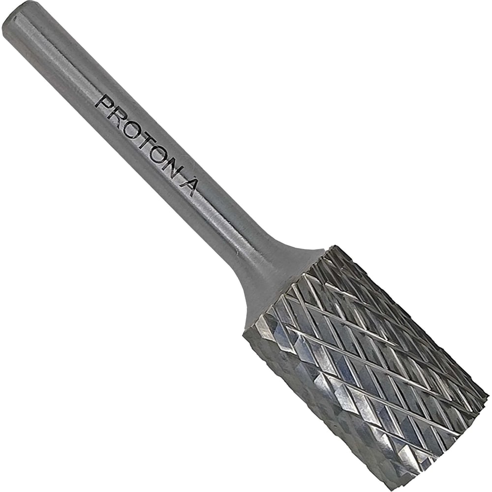 Изображение товара Бор-фреза PROTON цилиндрическая 16x6х25х45R твердосплавная для металлов и пластика