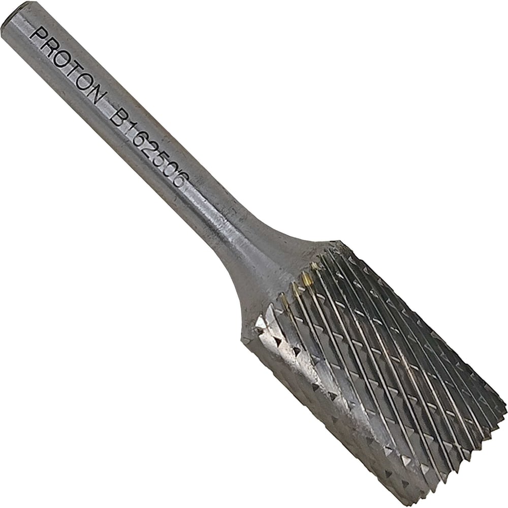 Изображение товара Бор-фреза PROTON твердосплавная цилиндрическая 16x6х25x45R тип B