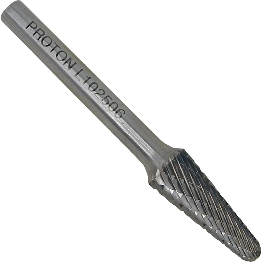 Изображение товара Бор-фреза PROTON твердосплавная 10x6x25x45R для резьбы и фрезерования