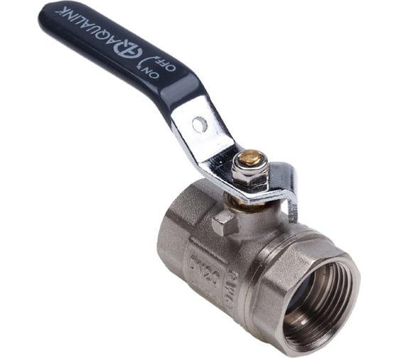 Изображение товара Шаровой кран AQUALINK вн-вн 3 ручка 3945