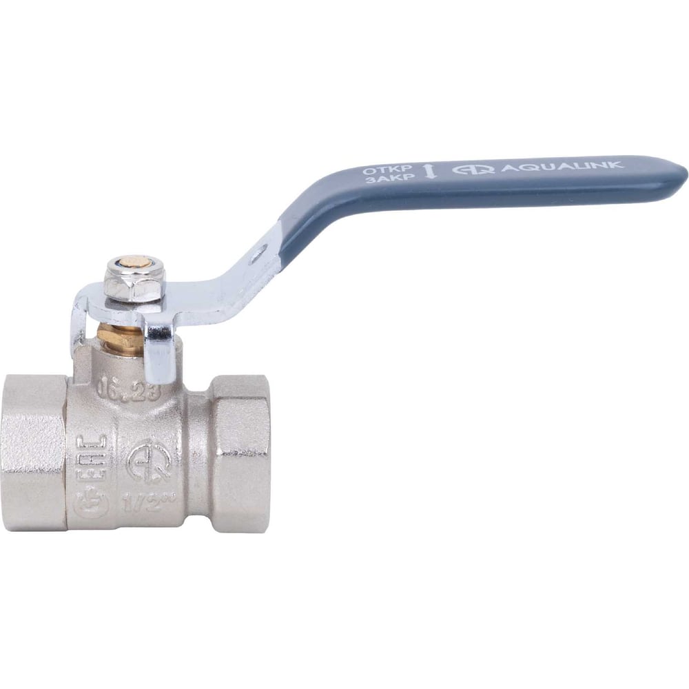 Изображение товара Шаровой кран AQUALINK вн-вн 1 1/2 ручка 01147 для водопроводных систем