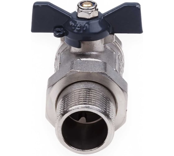 Изображение товара Шаровой кран AQUALINK со сгоном вн-нар 1/2 U B бабочка 01167