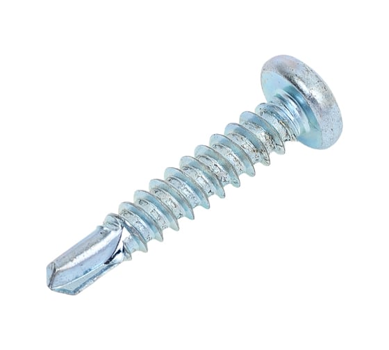 Изображение товара Саморез ZAMETAL 3,9х22 со сверлом и полусфер. головкой, DIN 7504N, оц., 1000 шт ZA081795