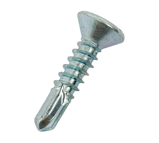 Изображение товара Саморез ZAMETAL 5,5х25 со сверлом и потайной головкой, DIN 7504Р, оц., 500 шт ZA082433